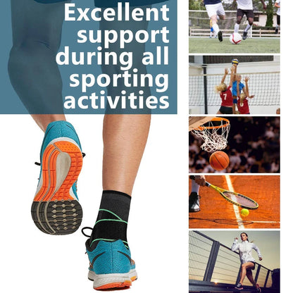 StrideRelief low-profile foot sleeve fitting discreetly inside a sneaker