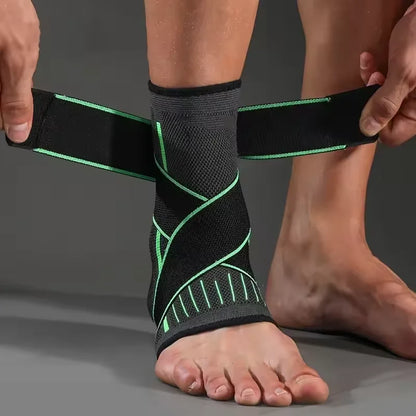 Sliding foot into StrideRelief compression foot sleeve toes first