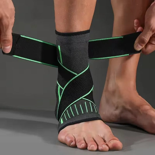 Sliding foot into StrideRelief compression foot sleeve toes first